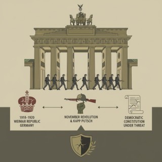 Geschichte — Weimar 1918–1920: Dolchstoß, Kapp-Putsch und der Verrat der Armee
